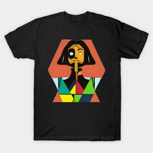 scary girl T-Shirt